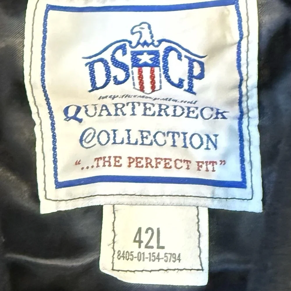 Vintage DSCP Quarterdeck Collection Double Breasted Peacoat Men's Size 42L